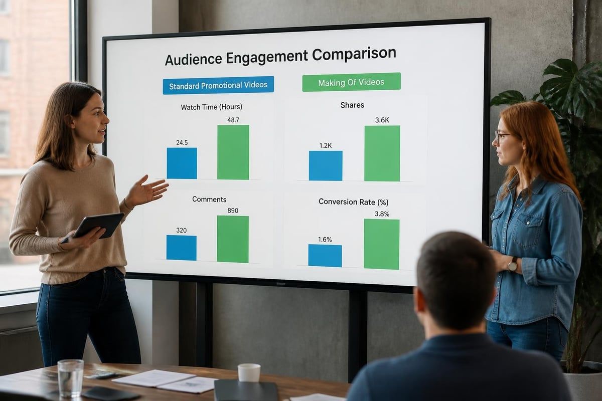 Making of video engagement metrics