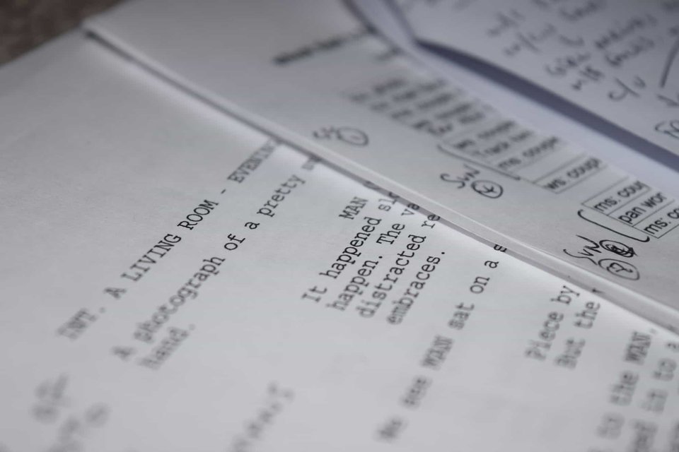 commercial script