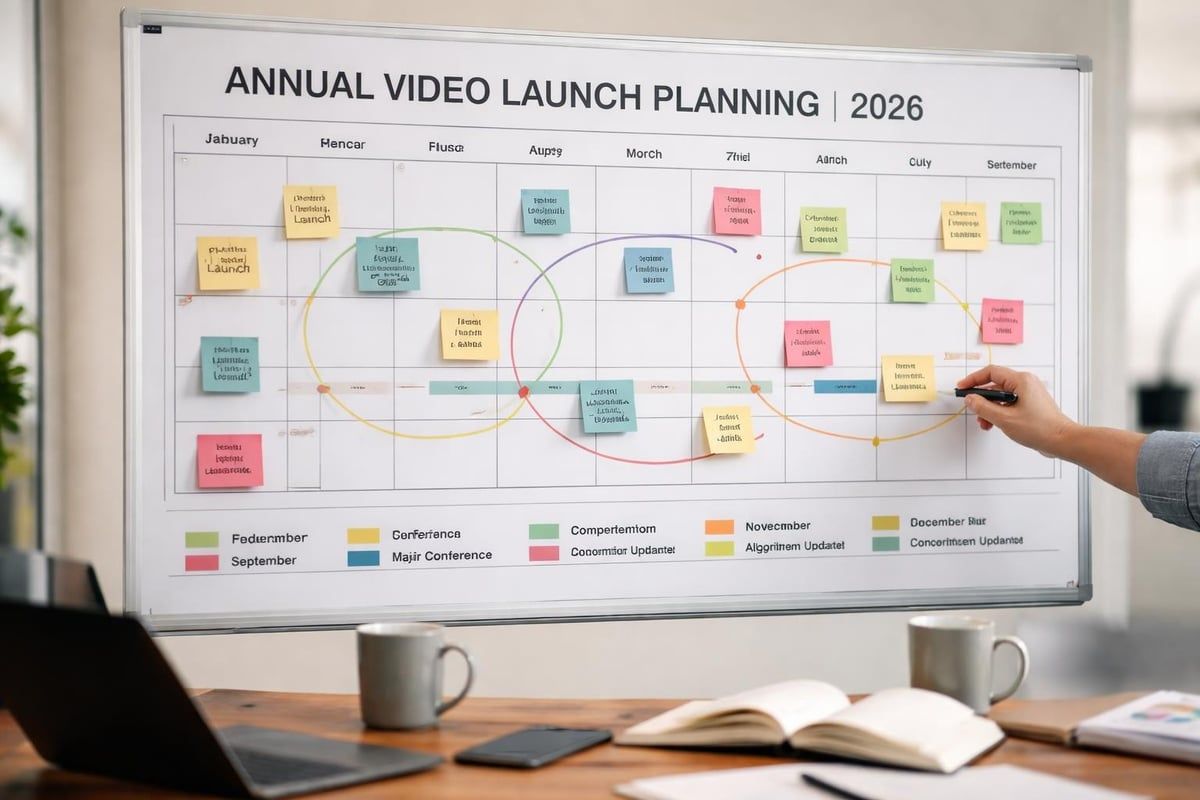 Video launch timing strategy