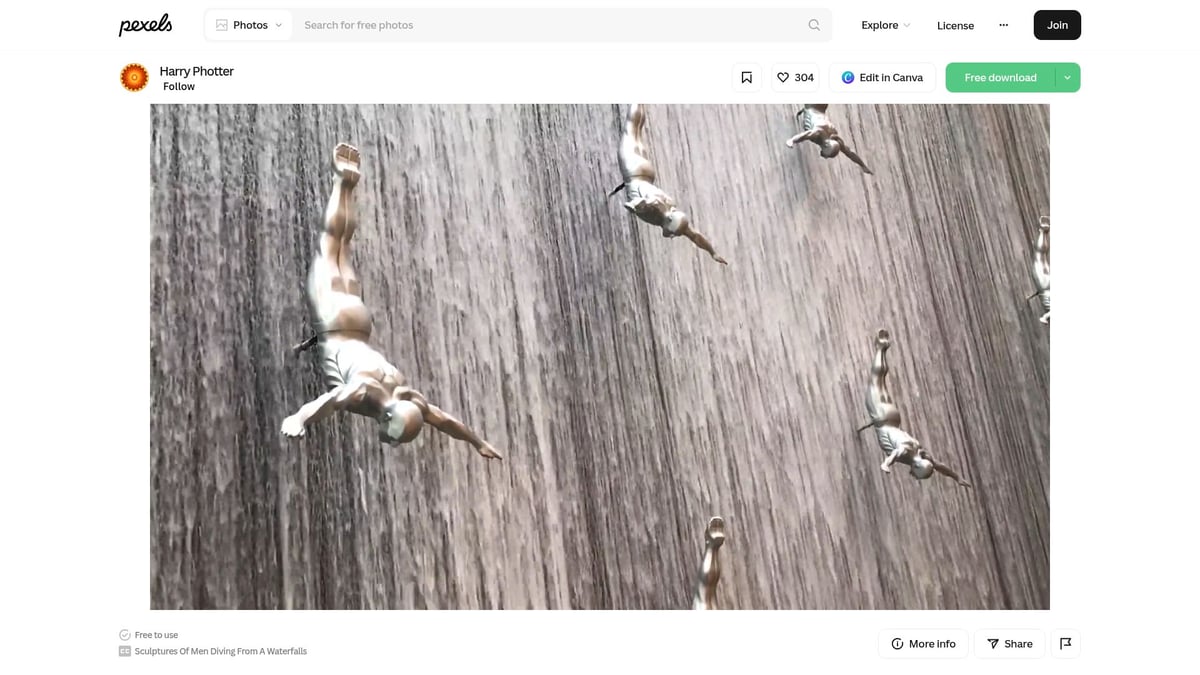 7 Inspiring Creative Videos to Spark Your Imagination in 2026 - Sculptures in Motion: Men Diving from Waterfalls