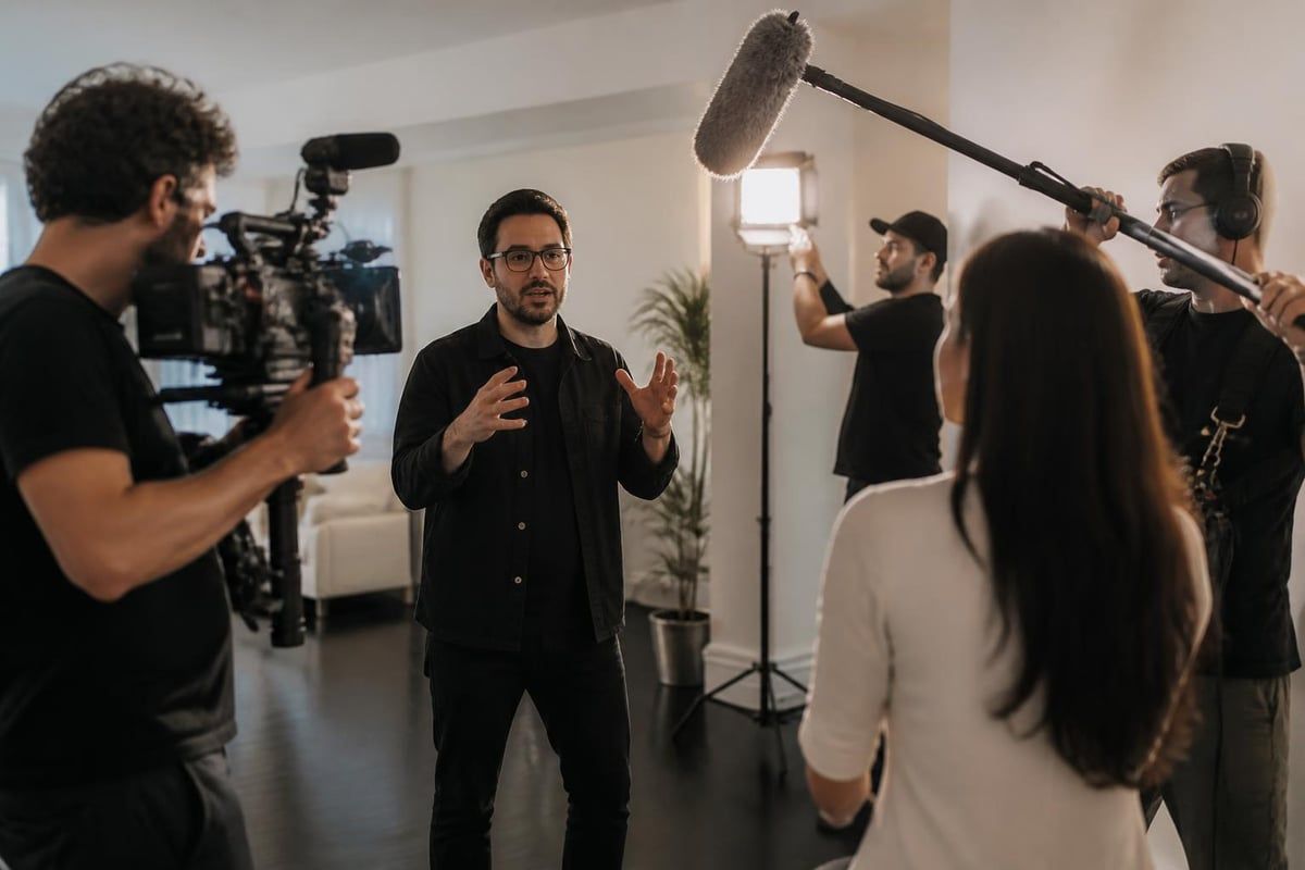 Production filming coordination