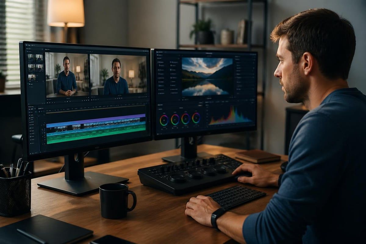 Interview editing workflow