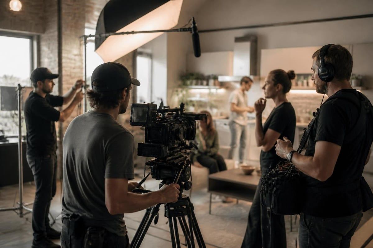 Multi-camera production setup