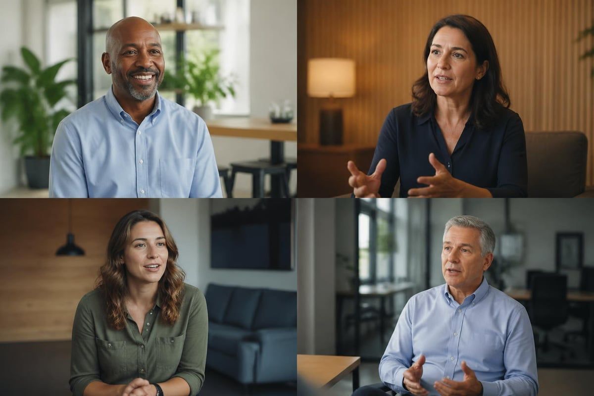 Interview video strategic applications
