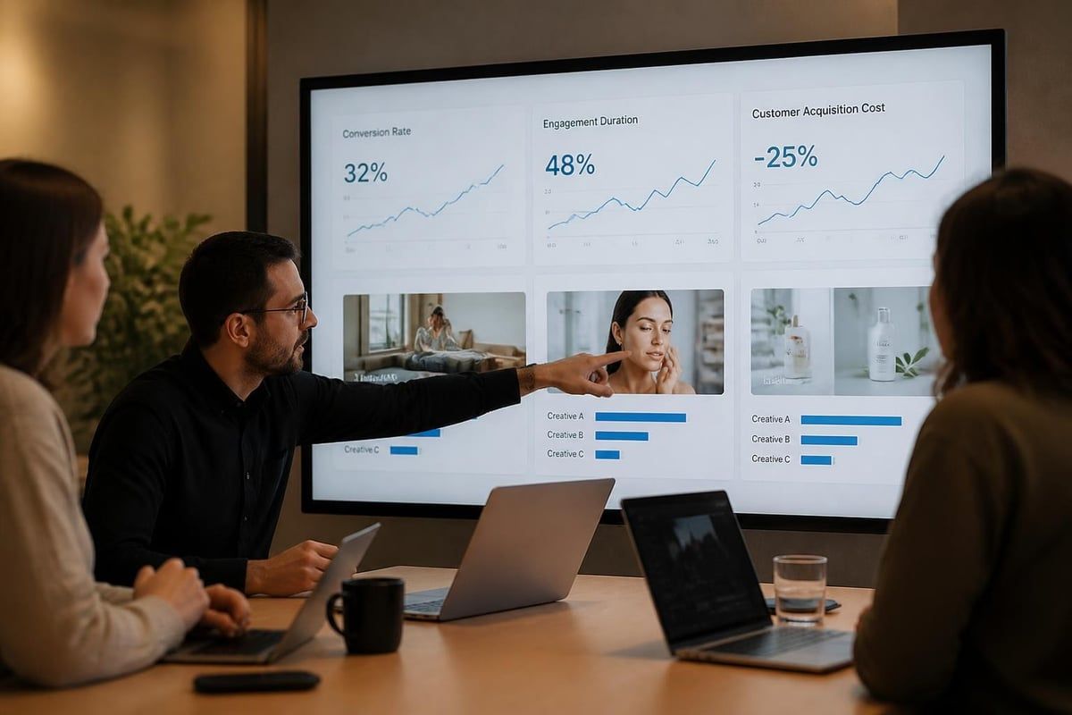 Video advertising performance metrics