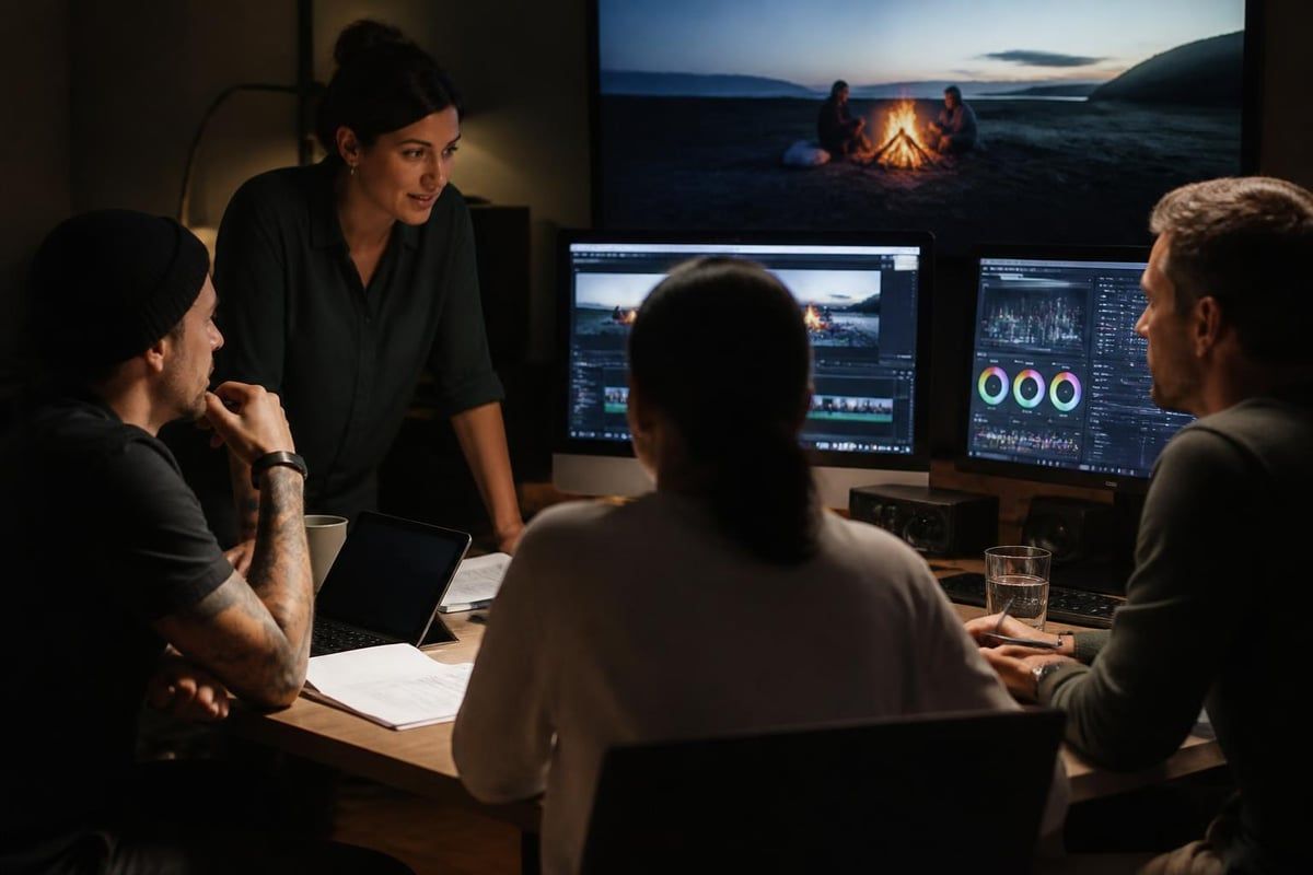 Video production expertise workflow
