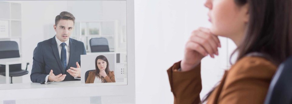 How to ance a video interview