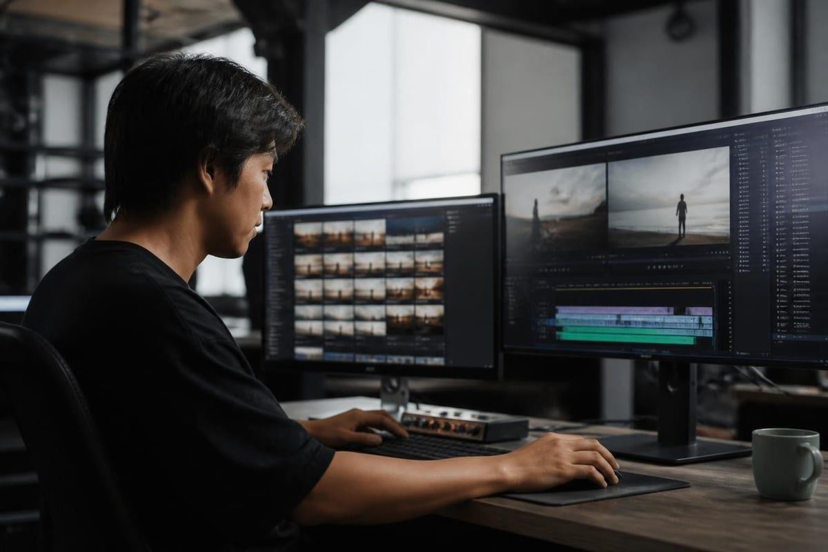 AI video editing workflow integration