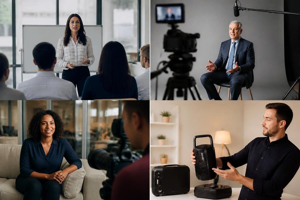 Corporate video production types