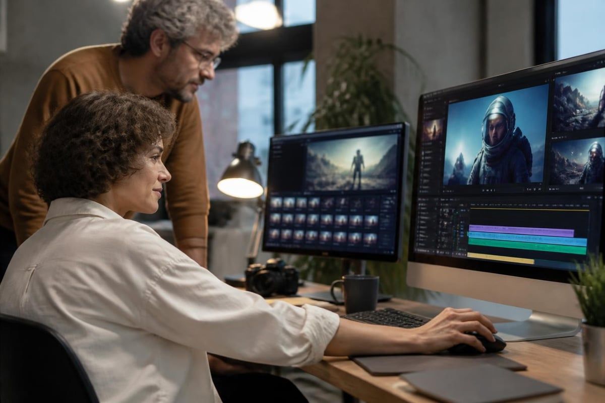 Modern video production technology