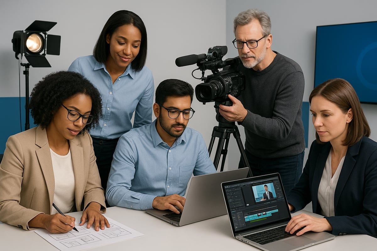 Step-by-Step Corporate Training Video Production Process