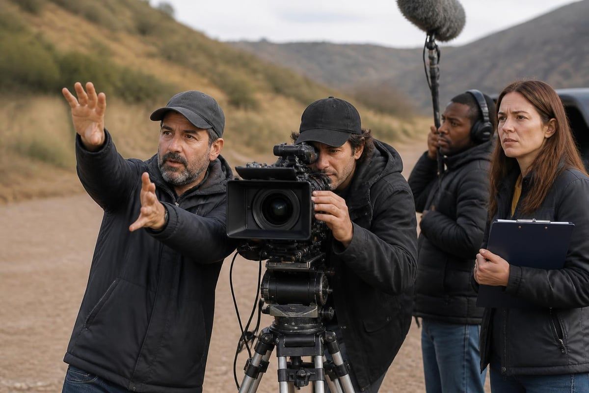 On-set production workflow