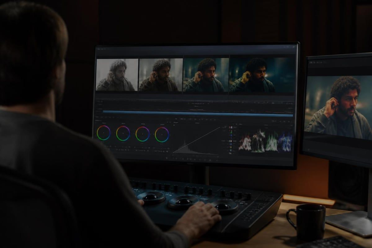 Color grading workflow