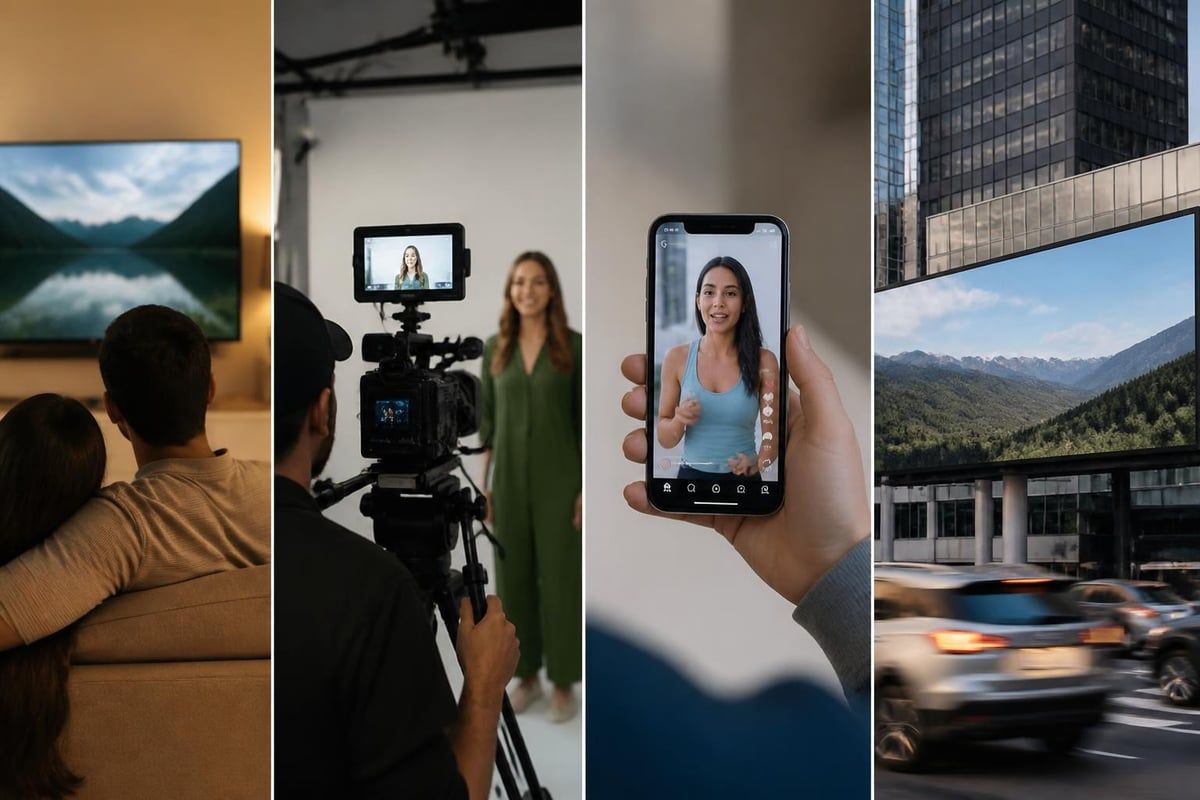 Video advertising service spectrum