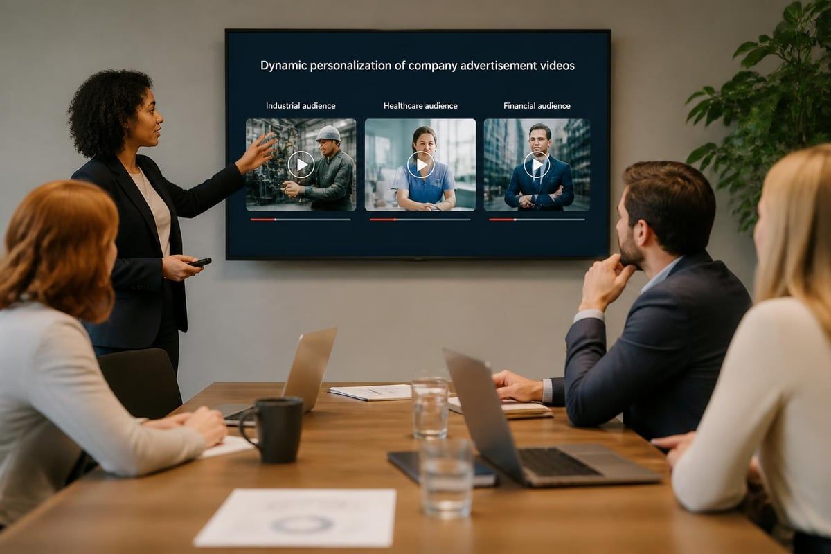 Video personalization strategy