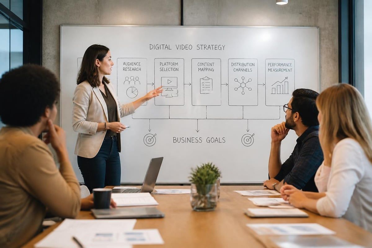 Video content strategy framework