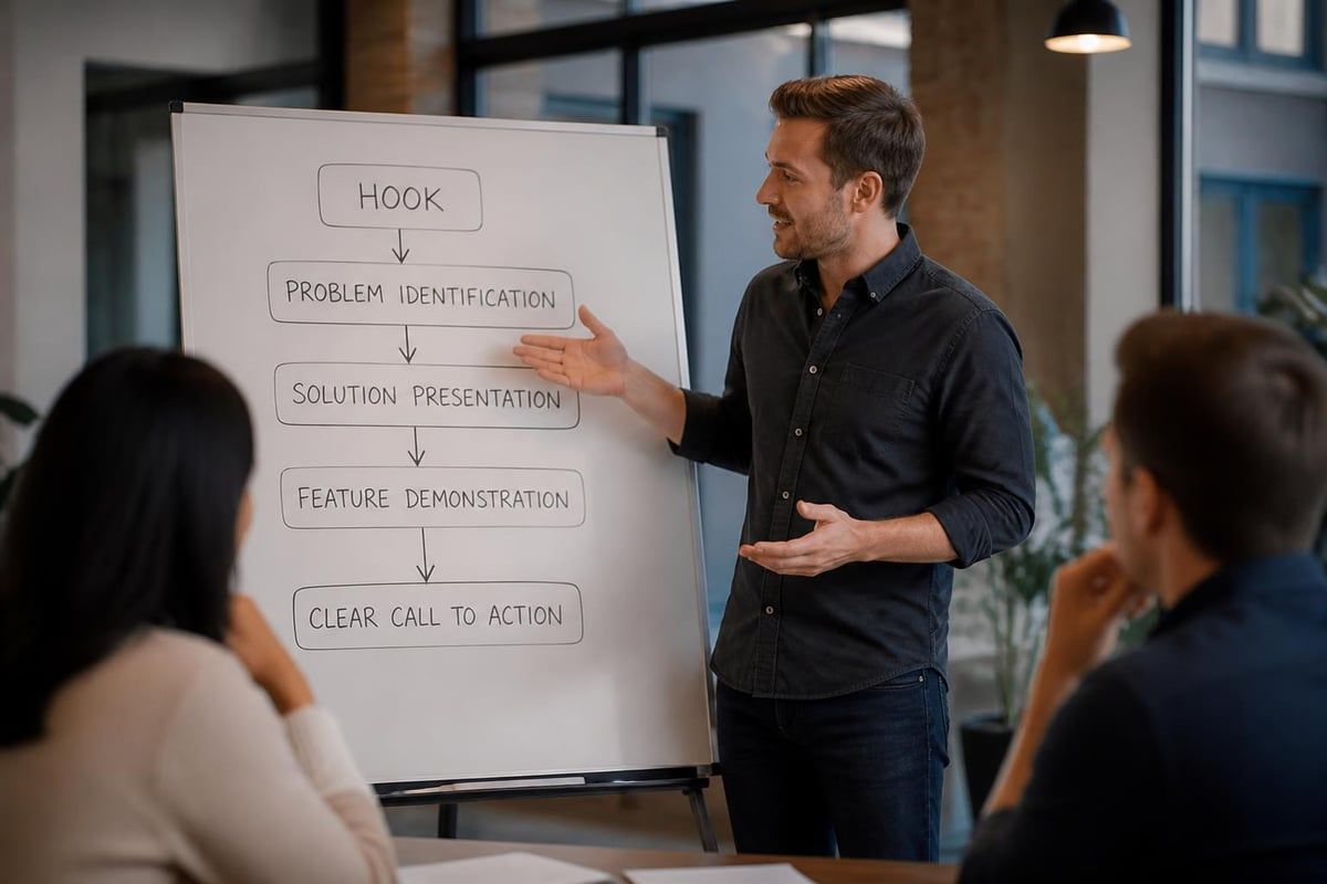 Explainer video script structure