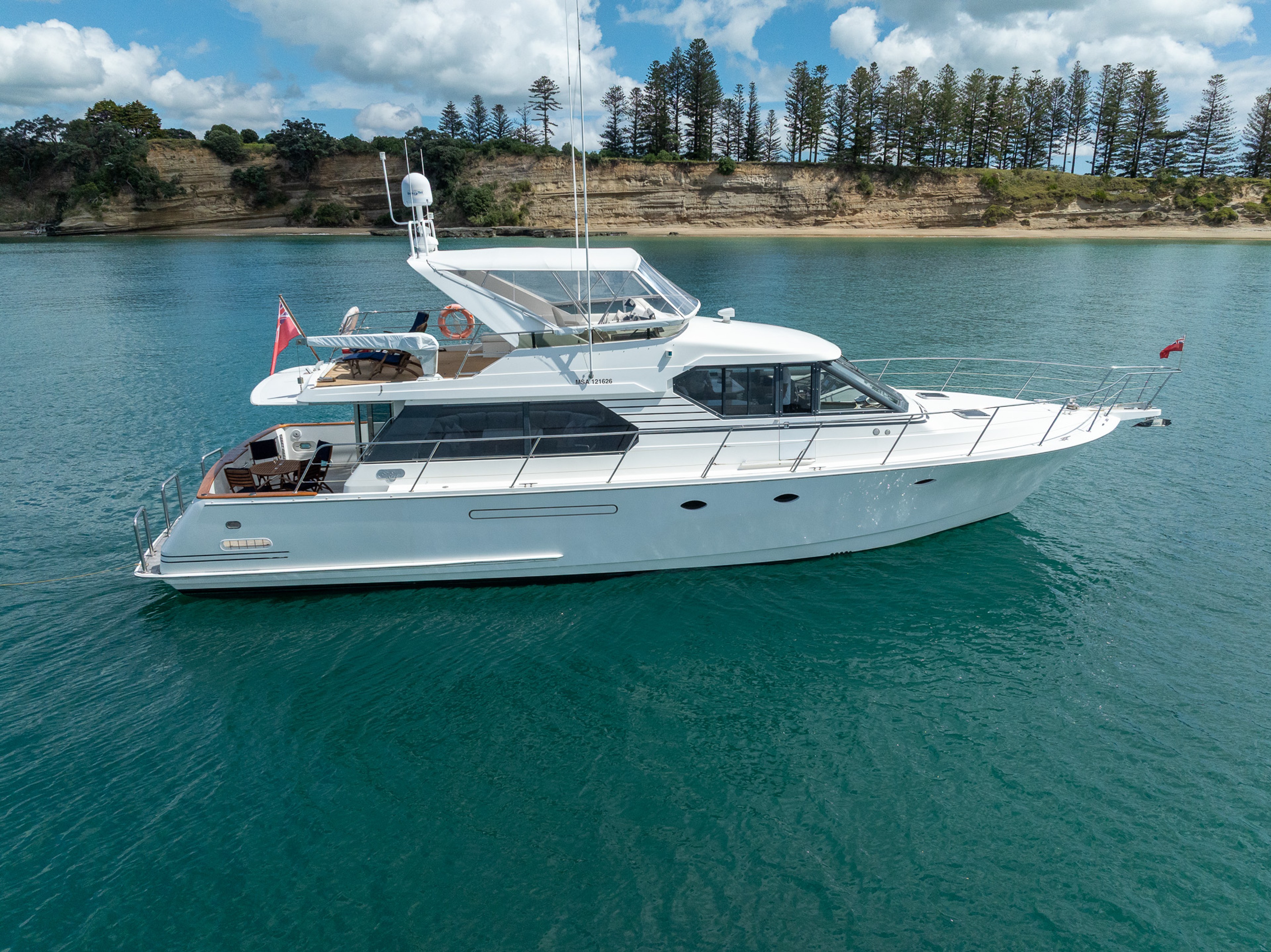 Boat side view