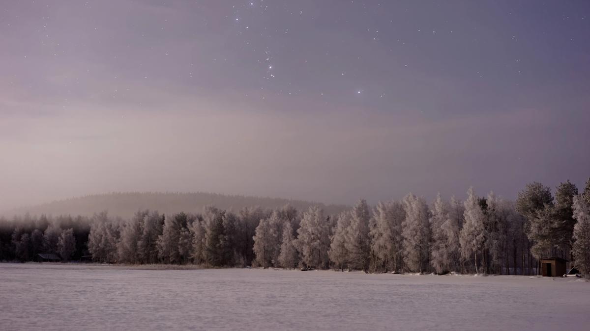 Lapland in winter