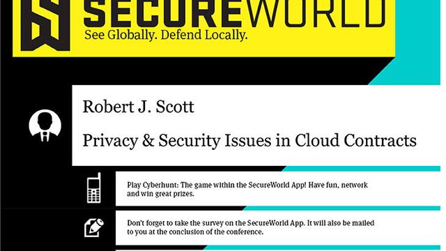 Privacy & Security Issues in Cloud Contracts