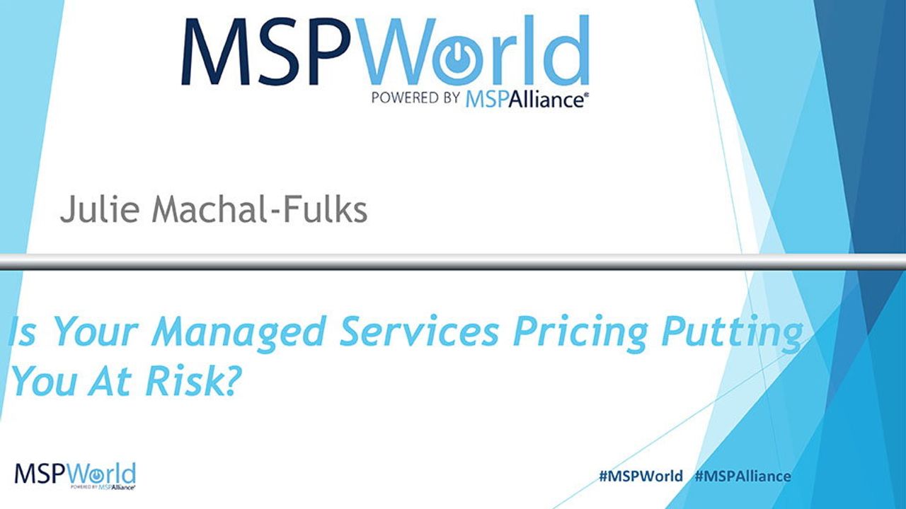 Is Your Managed Services Pricing Putting You At Risk?