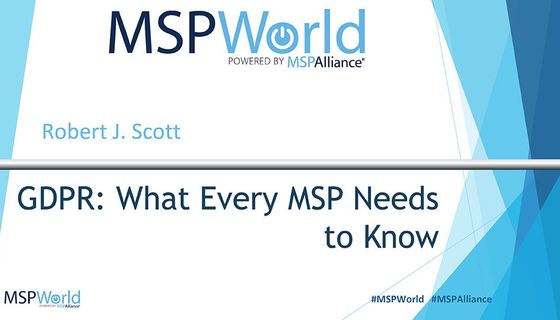 GDPR: What Every MSP Needs to Know