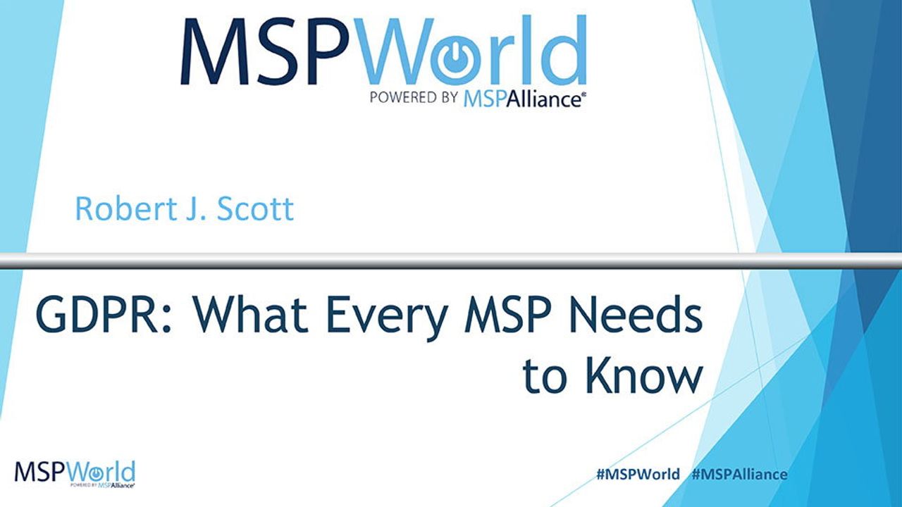 GDPR: What Every MSP Needs to Know