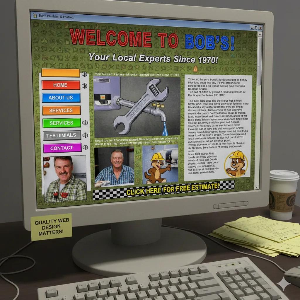 Защо остарелият дизайн отблъсква клиенти — и как това ви струва реални пари