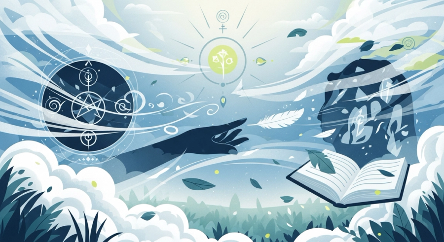 Harnessing Air Element Oracle for Mental Well-being: Cultivating a Positive Mindset