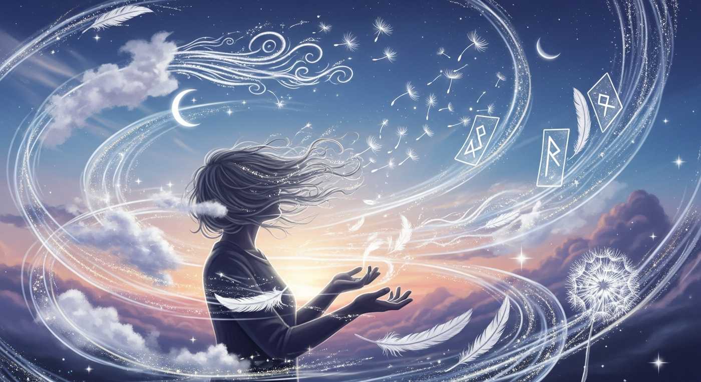 Manifesting with the Winds: Air Element Oracle Techniques for Goal Achievement