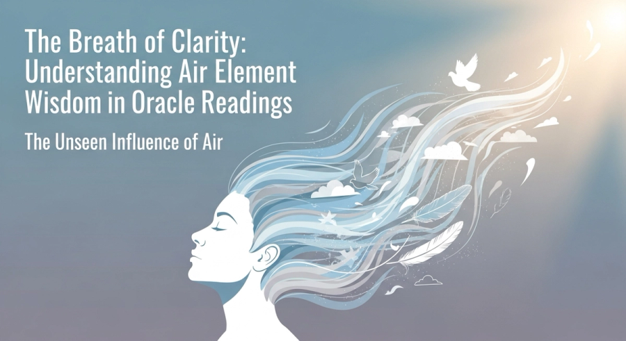 The Breath of Clarity: Understanding Air Element Wisdom in Oracle Readings