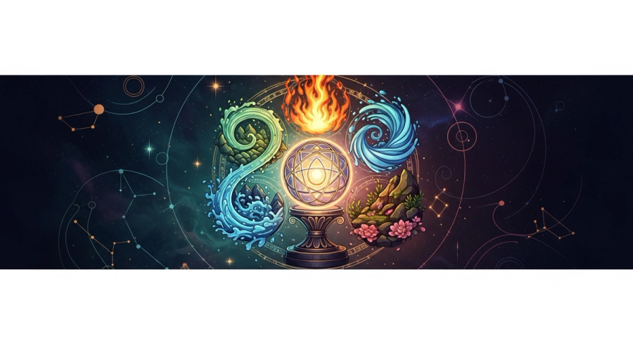 Harnessing the Elements for Business Alchemy: An Elemental Oracle Guide for Spiritual Entrepreneurs