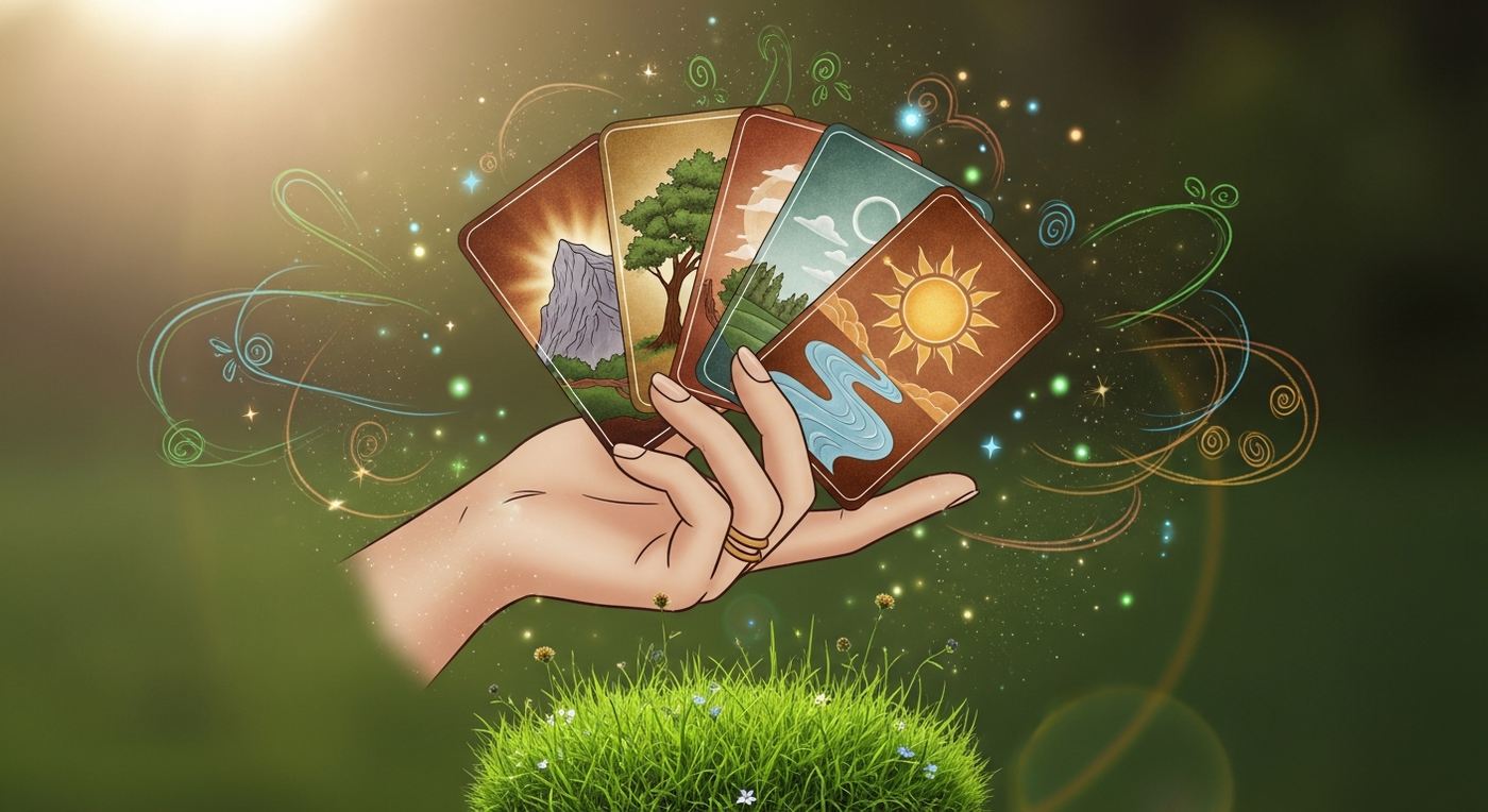 The Practical Magic of Earth: Using Oracle Cards for Everyday Manifestation