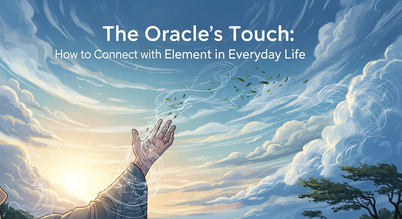 The Oracle's Touch: How to Connect with the Air Element in Everyday Life