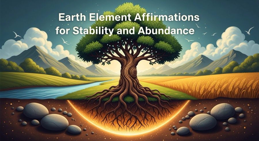 Earth Element Affirmations for Stability and Abundance