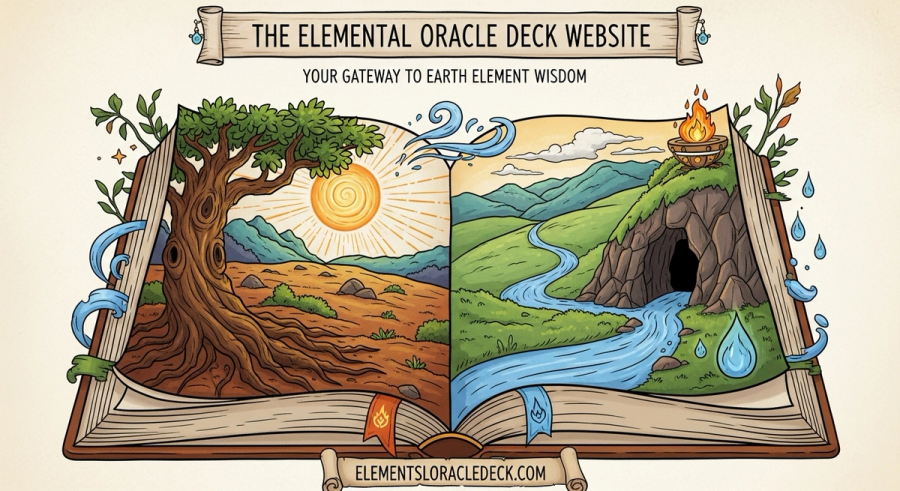The Elemental Oracle Deck Website: Your Gateway to Earth Element Wisdom on elementsloracledeck.com