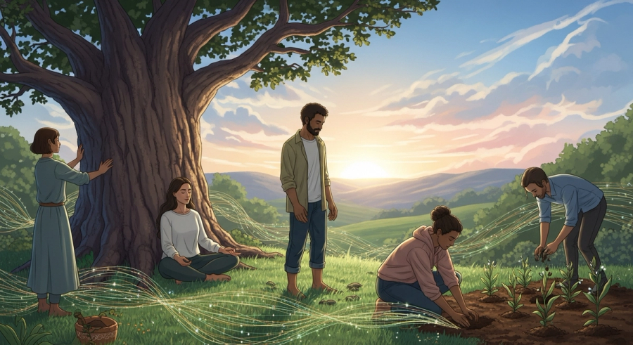 Grounding Rituals: Connecting with Earth Energy for Inner Peace
