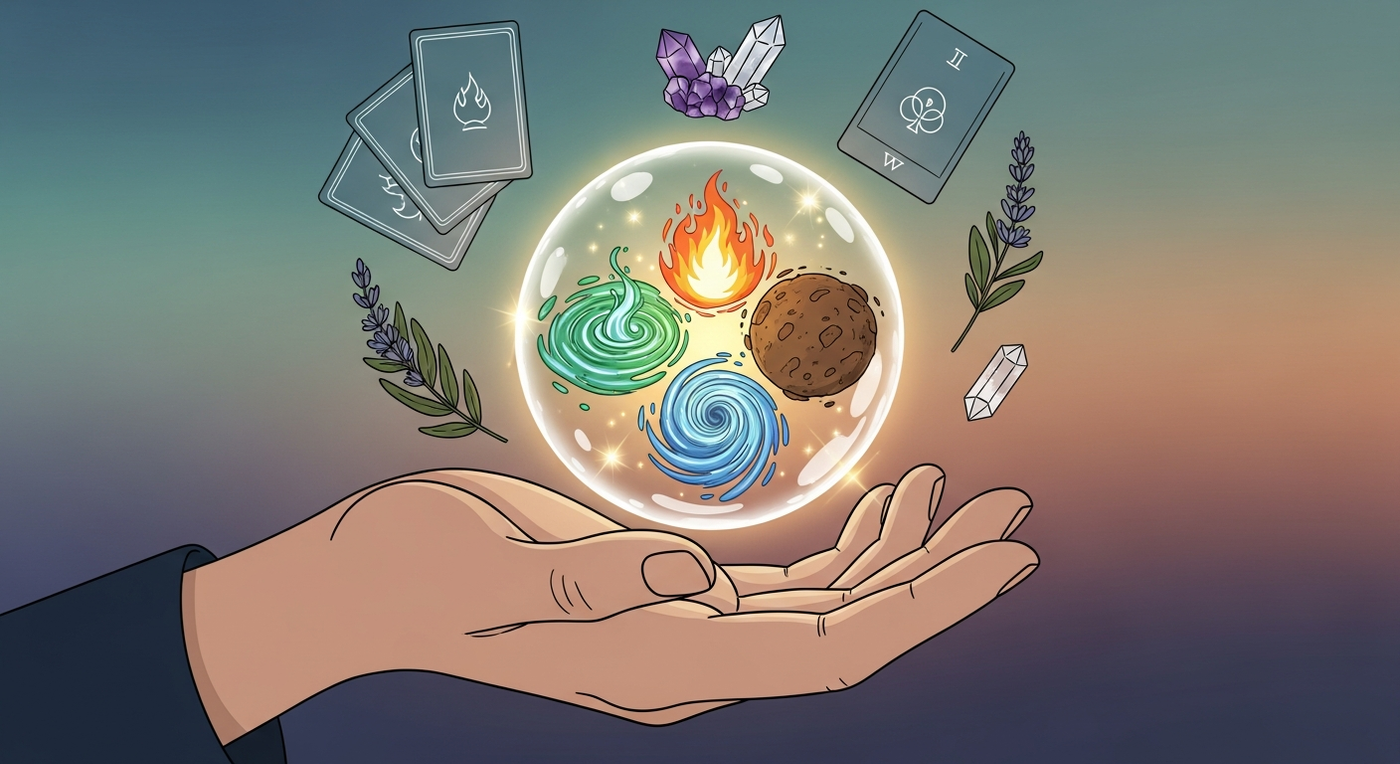 Harnessing the Elements: Your Daily Elemental Oracle Practice Companion