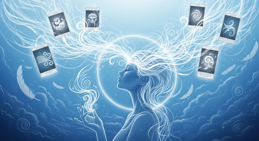 Harnessing the Whispers: Enhancing Intuition with Air Element Oracle Guidance