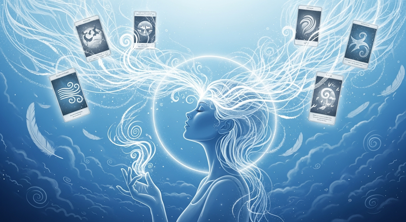 Harnessing the Whispers: Enhancing Intuition with Air Element Oracle Guidance