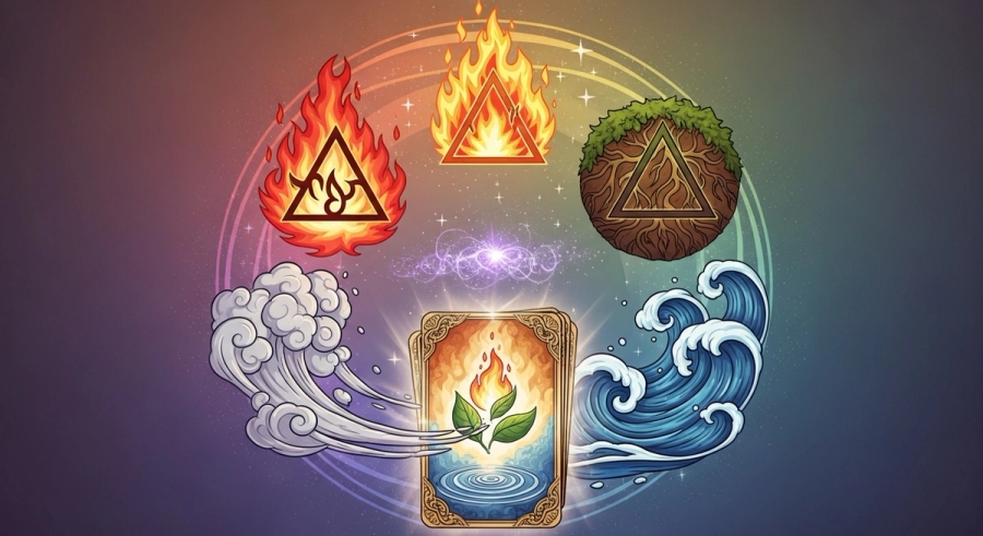The Elemental Oracle Deck: Your Personal Guide to Elemental Spiritual Growth