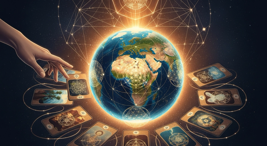 The Sacred Geometry of Earth: Unlocking Deeper Meanings in Your Oracle Readings