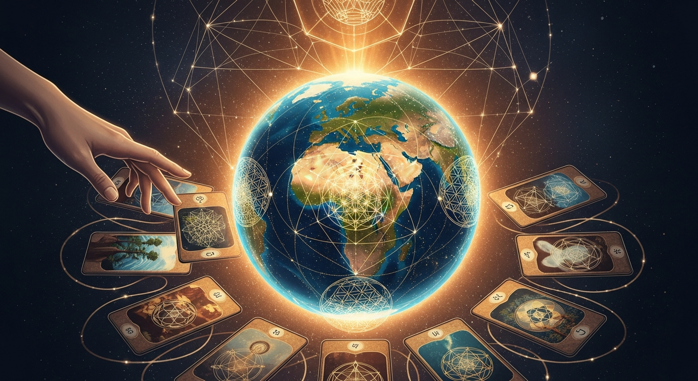 The Sacred Geometry of Earth: Unlocking Deeper Meanings in Your Oracle Readings