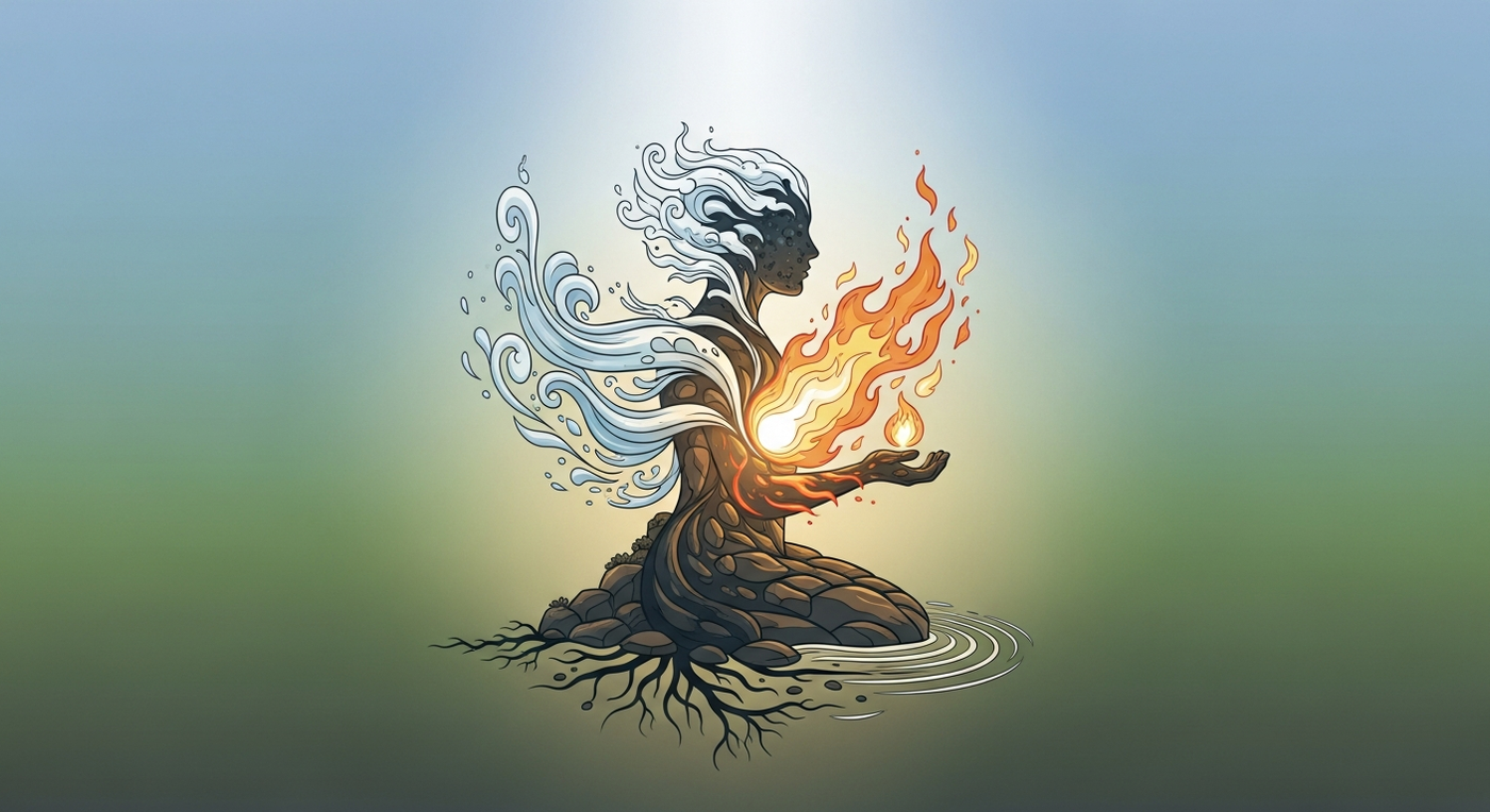 Elemental Oracle Deck: A Case Study in Personal Growth through the Four Elements