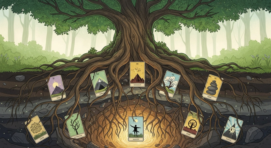 The Deep Roots of Earth: Understanding the Element of Stability in Oracle Readings