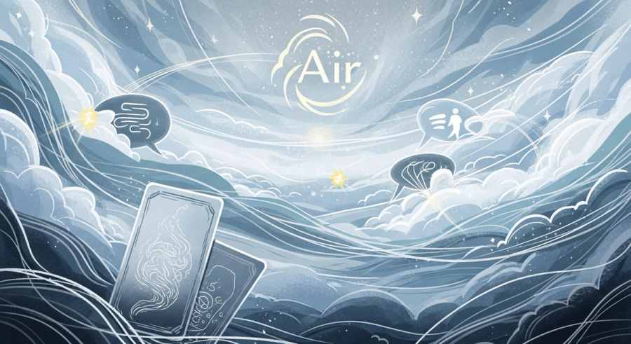 The Air Element Oracle Deck: A Journey Through its Unique Design and Philosophy