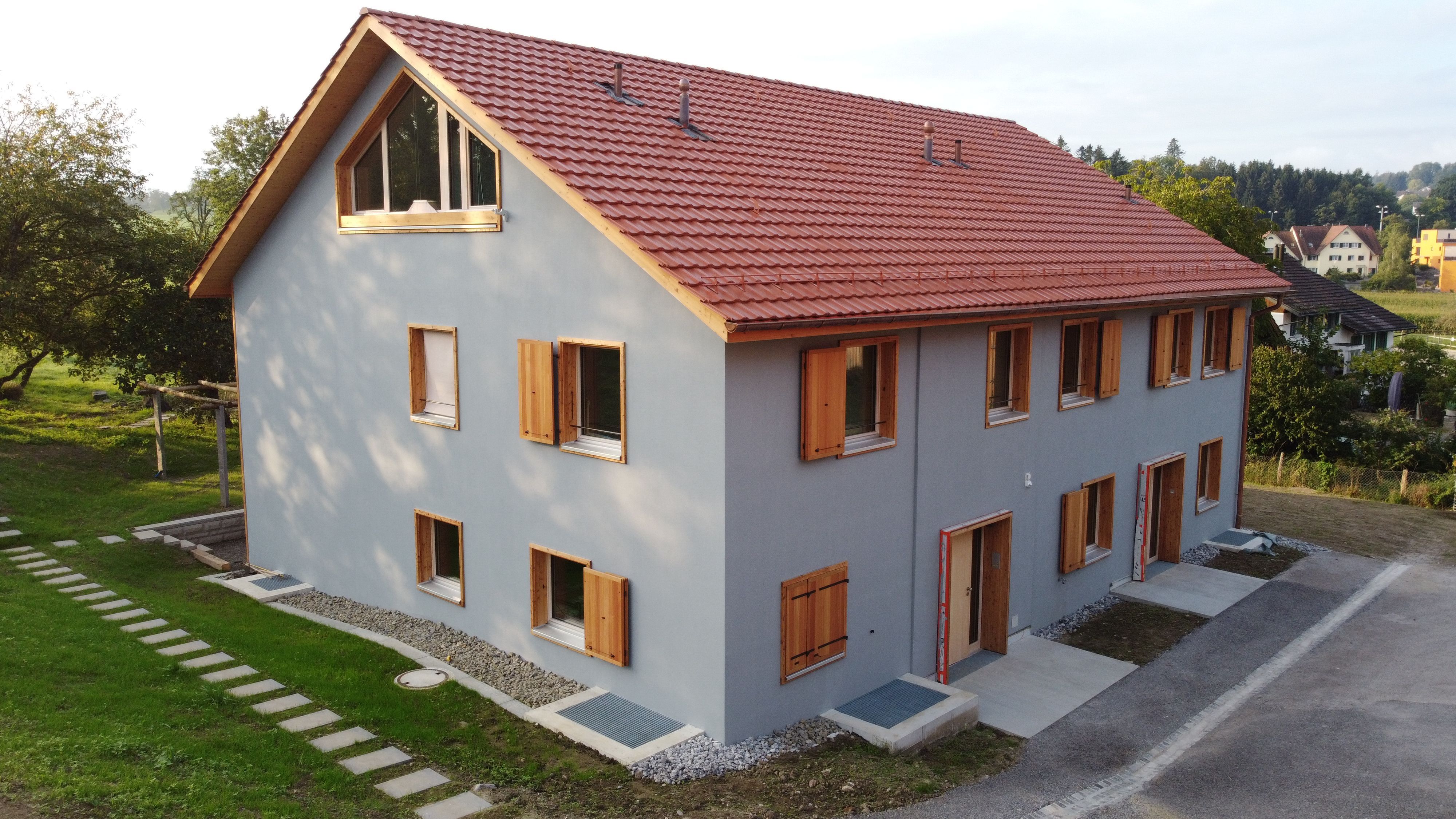 Umbau Wohnhaus & Scheune mit Elementbau