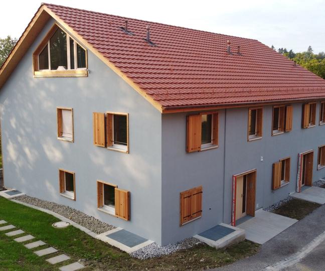 Umbau Wohnhaus & Scheune mit Elementbau
