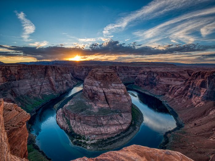 Horseshoe Bend Sunset