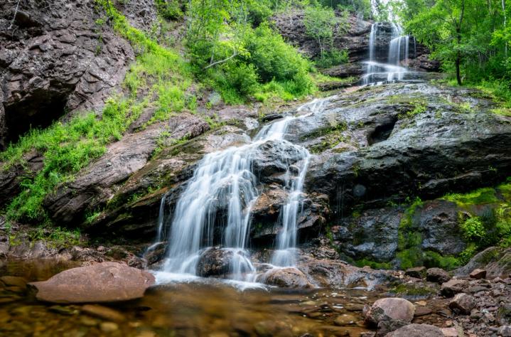Ban Beulach Falls Cape Breton Island